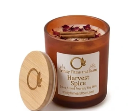 Harvest Spice wickless soy wax candle